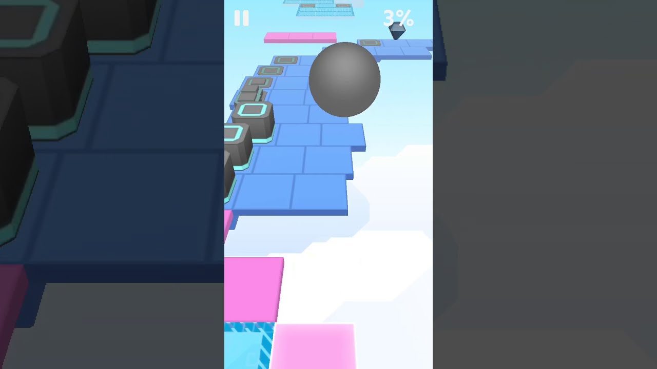 Rolling Sky: Desert (All Gems)