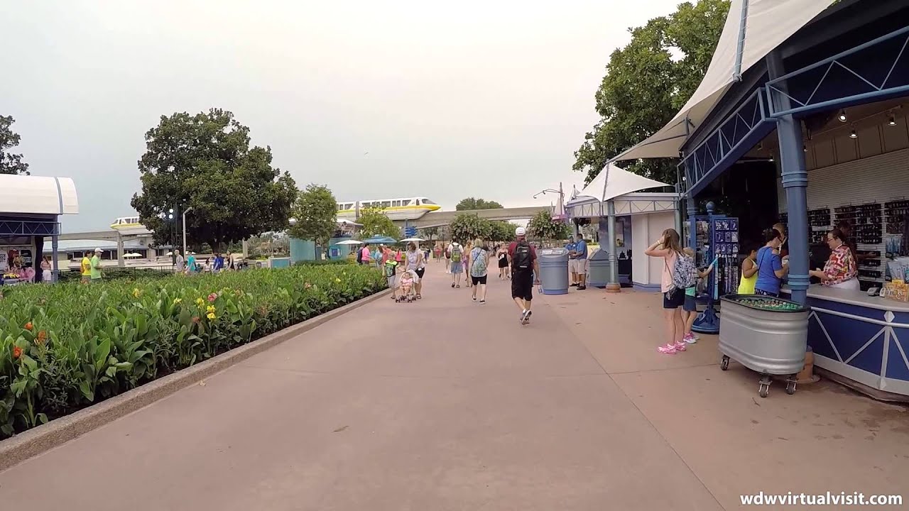 NEW Epcot - Spaceship Earth to World Showcase