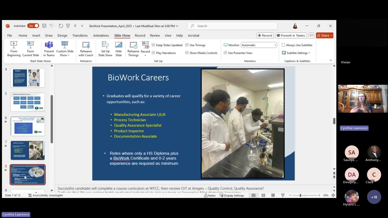 BioWork Meeting Recording