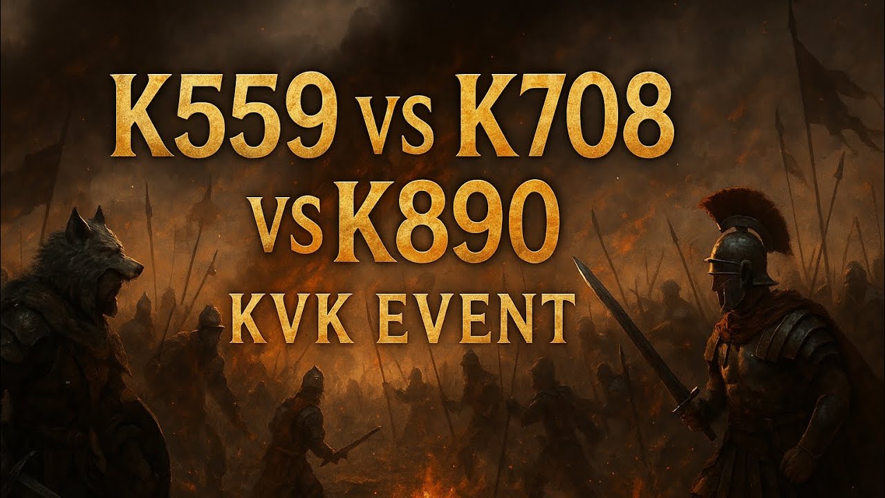 СОБЫТИЕ KVK K559 VS 708 VS K890 Guns Of Glory GOG