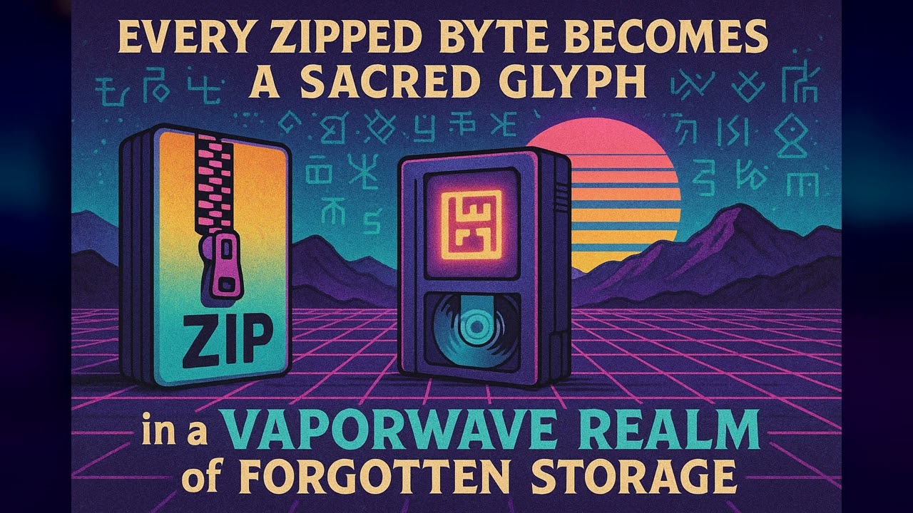 Vaporwave Storage Glyphs | FREE Retrowave Compilation [Arcade Worm]