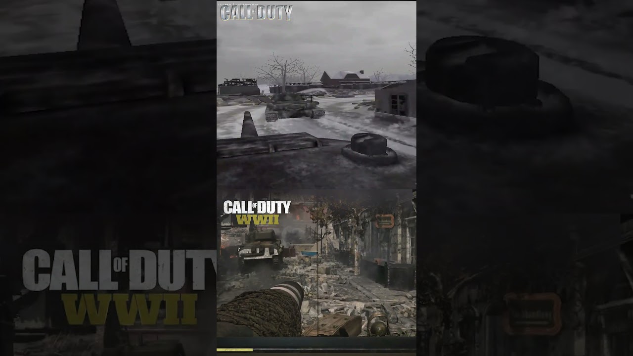Call of Duty 1 vs WWII 🔥 Epic Graphics Comparison
