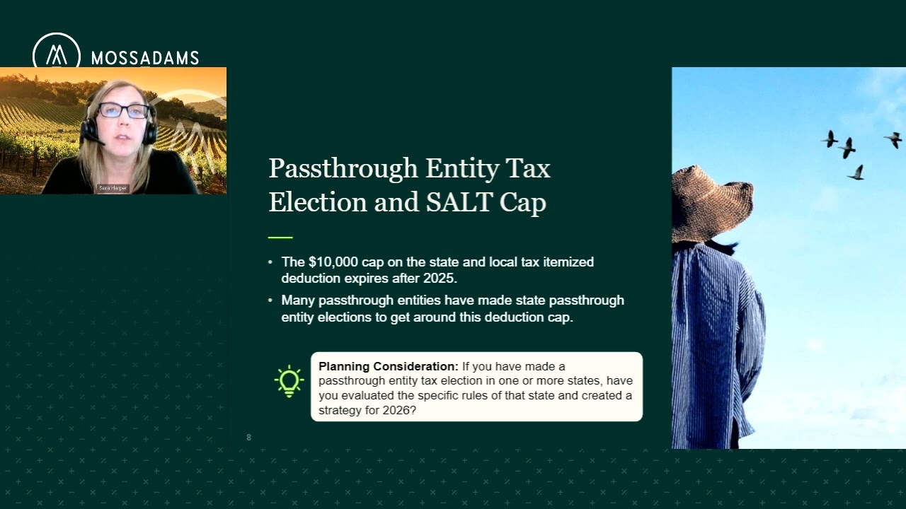 Navigating the Tax Cuts and Jobs Act for the Wine Industry
