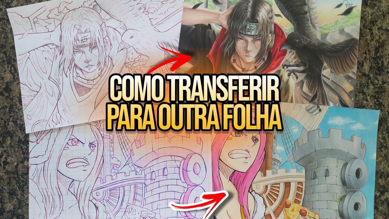 COMO FAZER DECALQUE PARA TRANFERIR SEUS DESENHOS (Passo a passo)