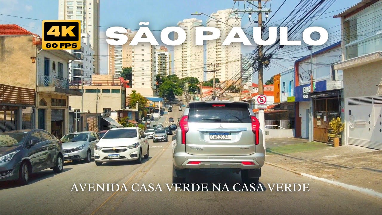 Avenida Casa Verde, Casa Verde, Zona Norte • São Paulo 4K