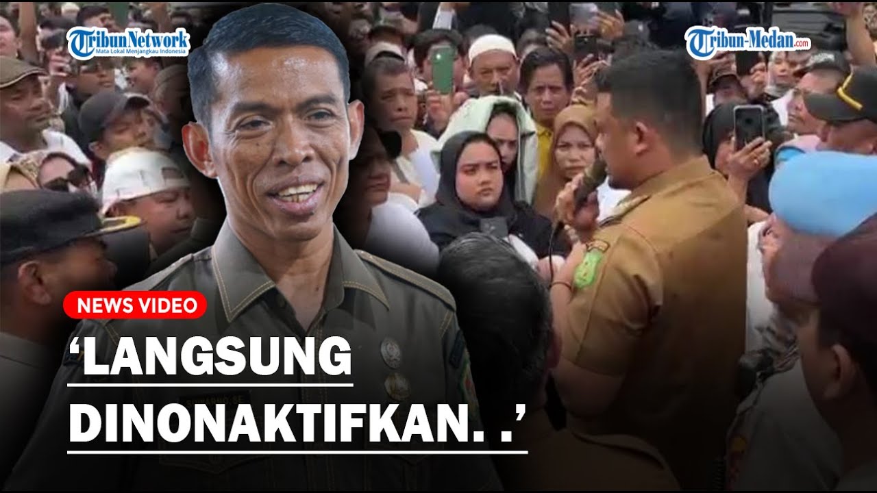 Bobby 'Tendang' Dirut PD Pasar Buntut Demo Ratusan Pedagang