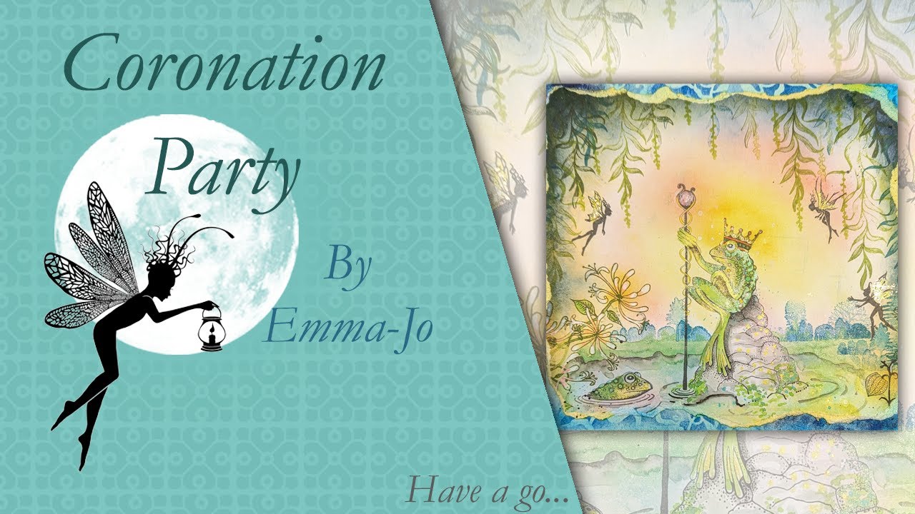 Lavinia Tours 5 - The Coronation Party Part 1 by Emma-Jo - A Lavinia Stamps Tutorial