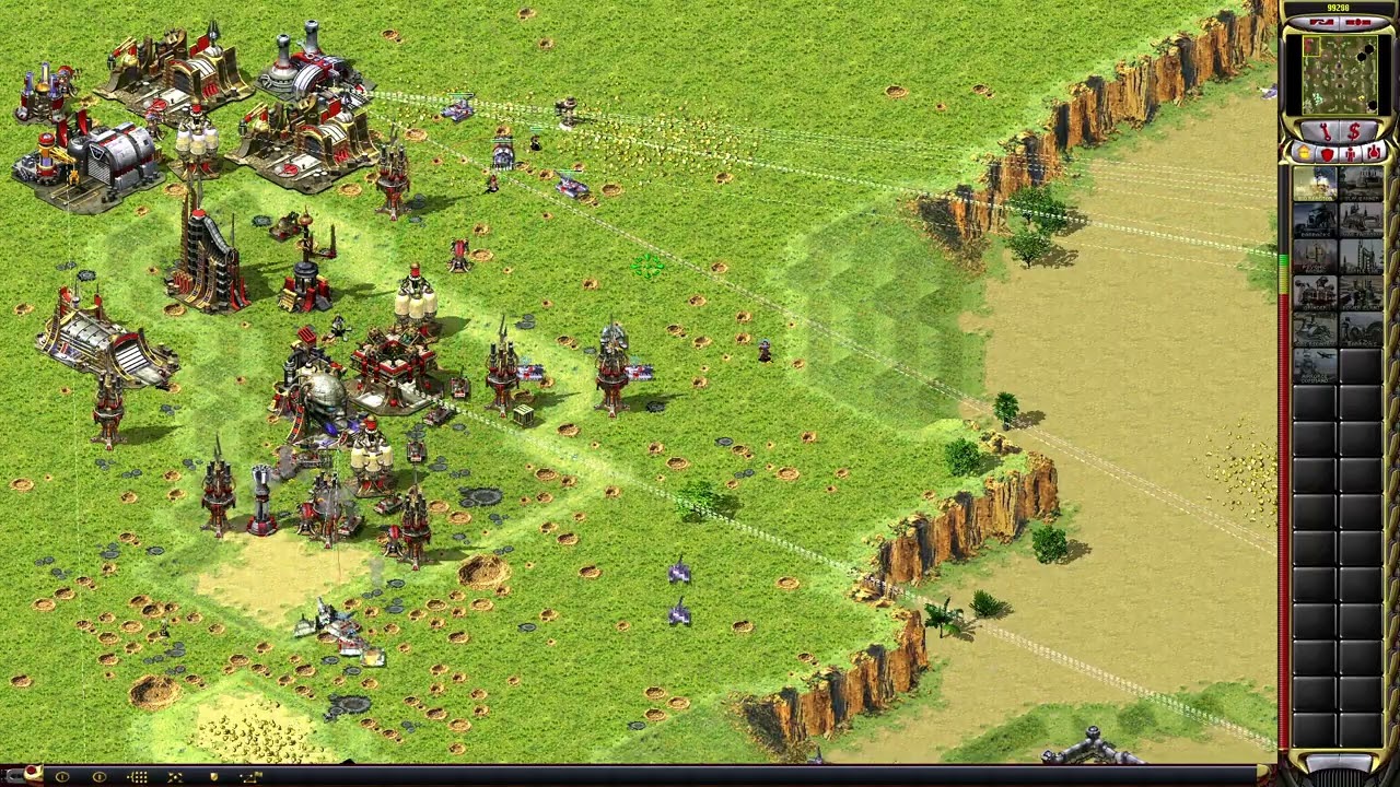 Yuri's Revenge - Desert Island  4v4  Map