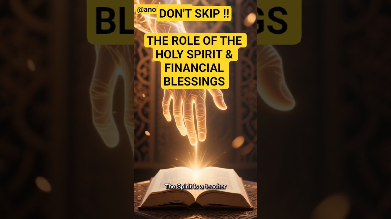 Money Moves by the Spirit| Biblical Financial Blessing #finance #holyspirit #jesus #financialfreedom