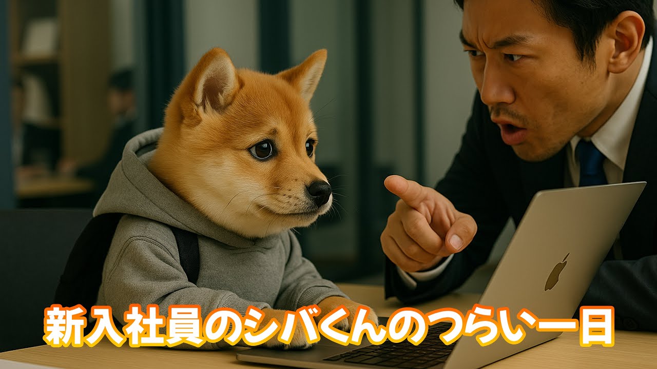 [第1話] 新人社員のシバ犬の大変な一日