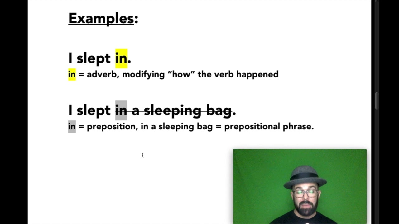Adverb or Preposition Part 2