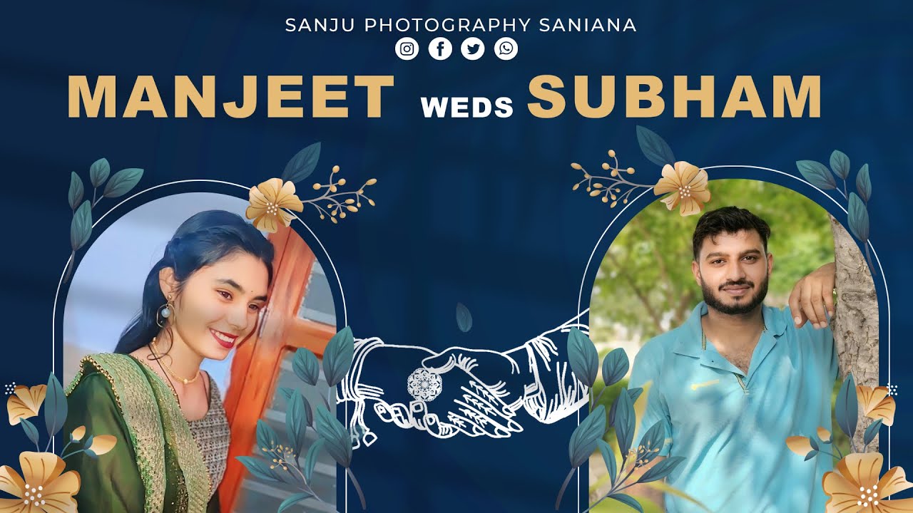 Manjeet weds Subham | Live Sanju Photography Saniana 9068803671