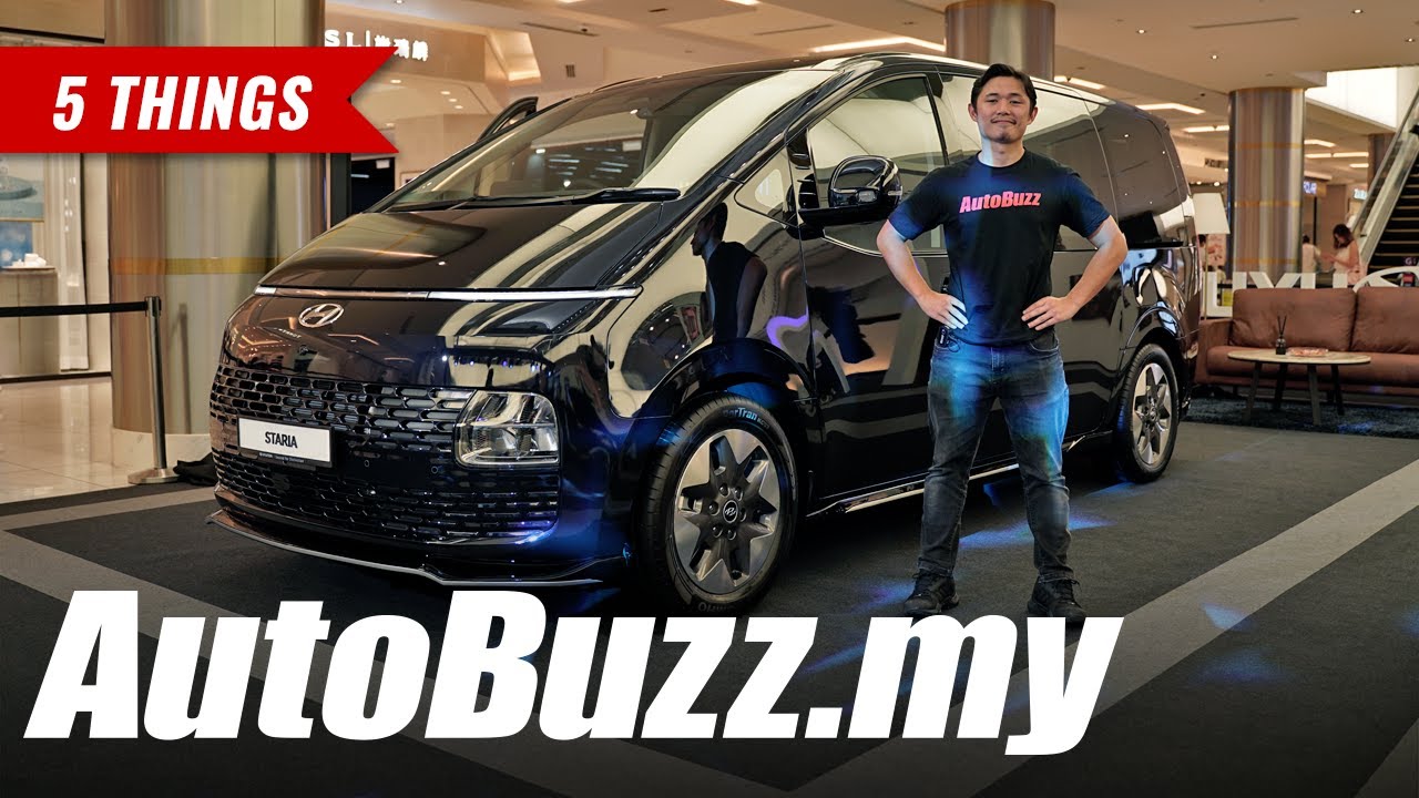New 10-seater Hyundai Staria, RM180k Korean spaceship - AutoBuzz
