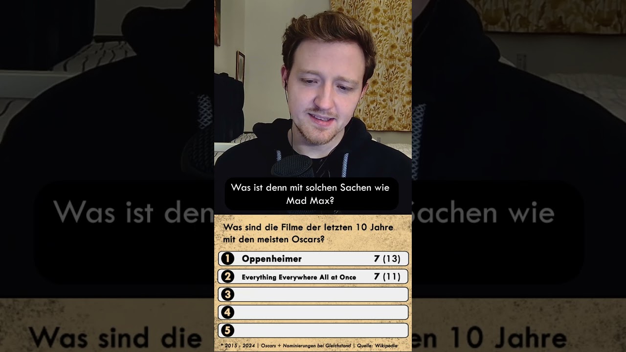 Top 5 Oscargewinner der letzten 10 Jahre | Podcast Clips