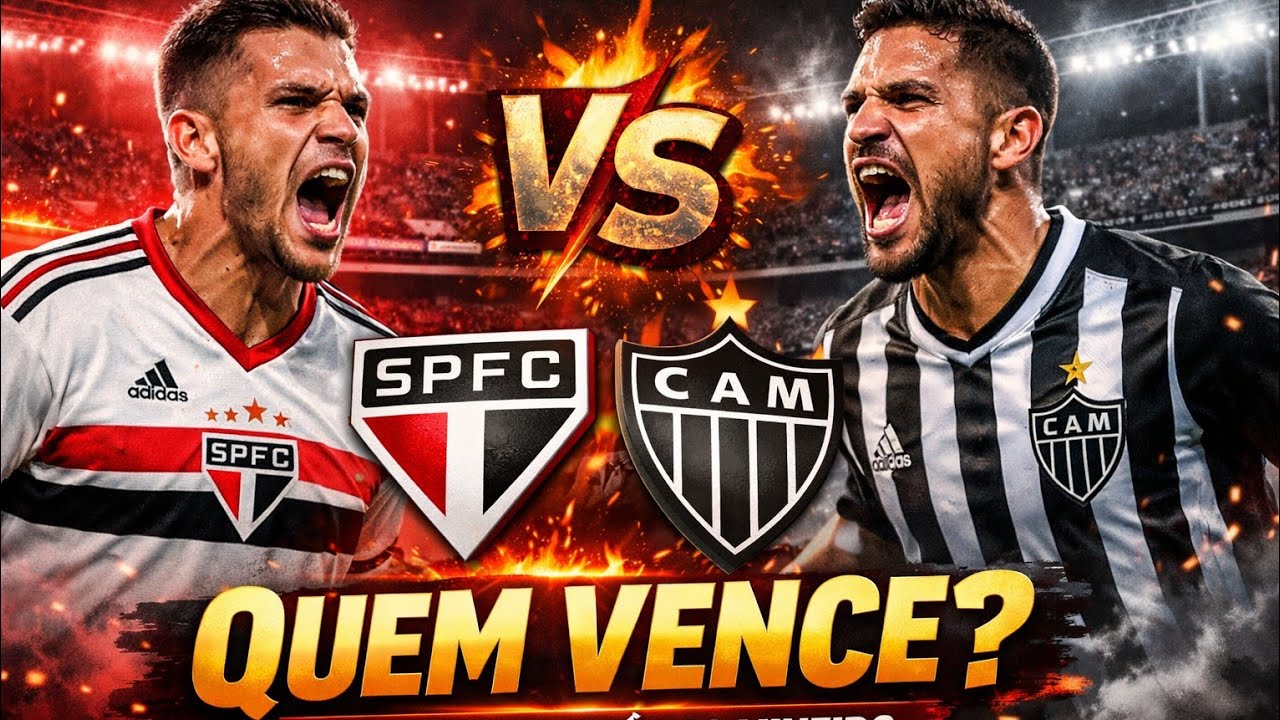 são Paulo x atlético mineiro,quem vence ao vivo! #spfc #saopauloaovivofc