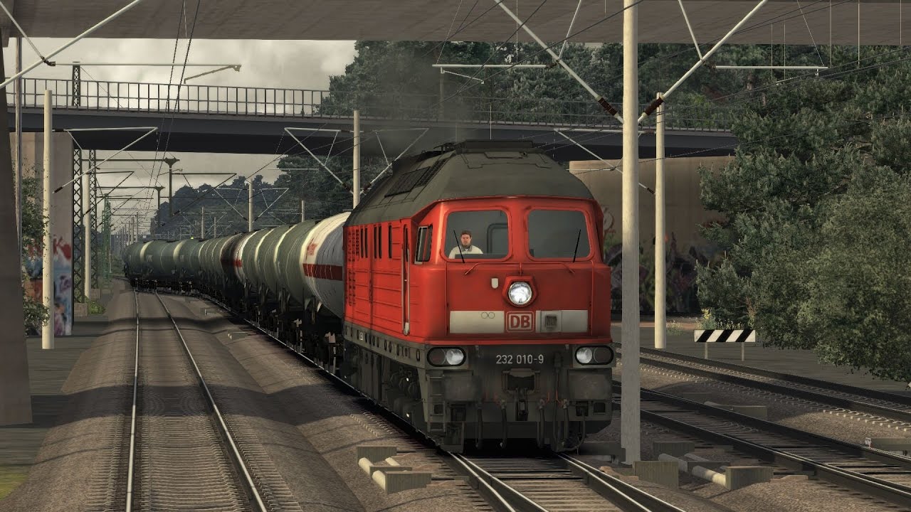 Au&szlig;erplanm&auml;siger G&uuml;terzug nach Bad Schandau Ost Ludmilla BR232 1080p HD