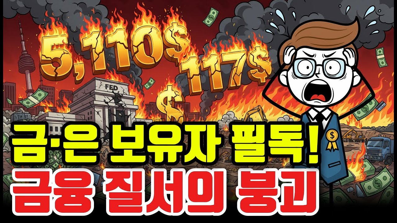 단독 분석: 십 년래 최대의 금융 위기 직면! 금·은 보유자라면 이 영상을 반드시 확인하십시오