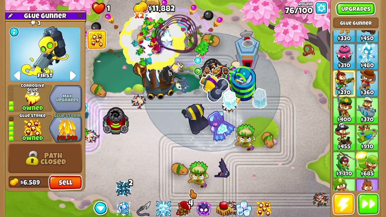 Xdein: Bloons TD 6 - Rake on Hard/Impoppable