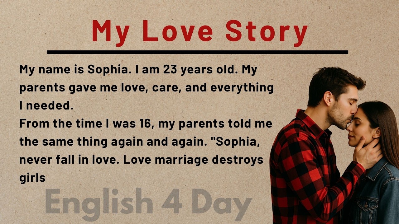 Learn English Through Story Level 3 _ Graded Reader Level 3 _ English Story _ My Love Story