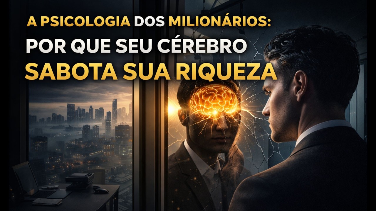 PSICOLOGIA DOS MILIONÁRIOS: Por Que Seu Cérebro Sabota Sua Riqueza