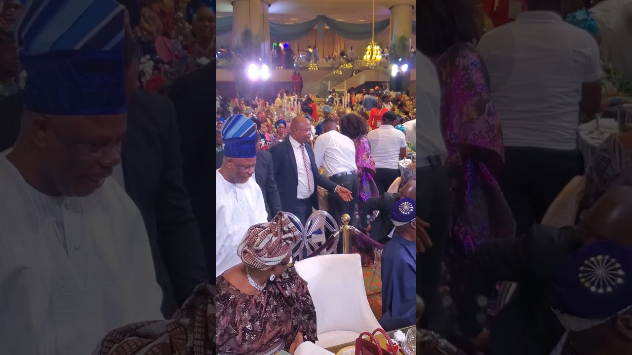 ARRIVAL OF SENATOR IBIKUNLE AMOSUN AT 90TH YEARS BIRTHDAY OF BABA IJEBU  #babaijebu #highlight