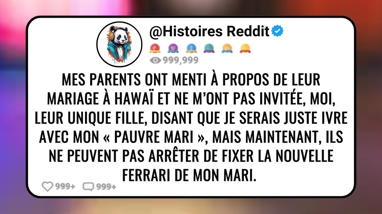 Mes Parents Ont Menti à Propos de Leur Mariage à Hawaï Et Ne M’ont Pas Invitée, Moi, Leur Unique...