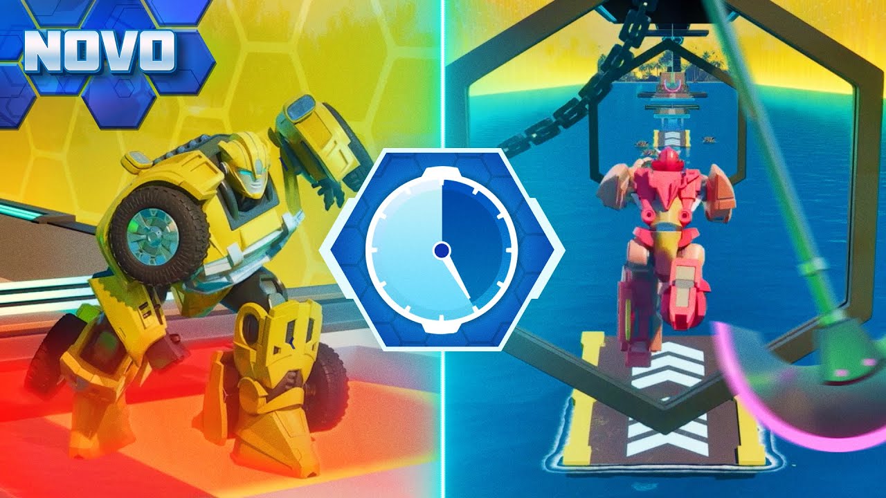 Jogo de Plataforma Cooperativo no Oceano | E20 | Transformers: CYBERWORLD