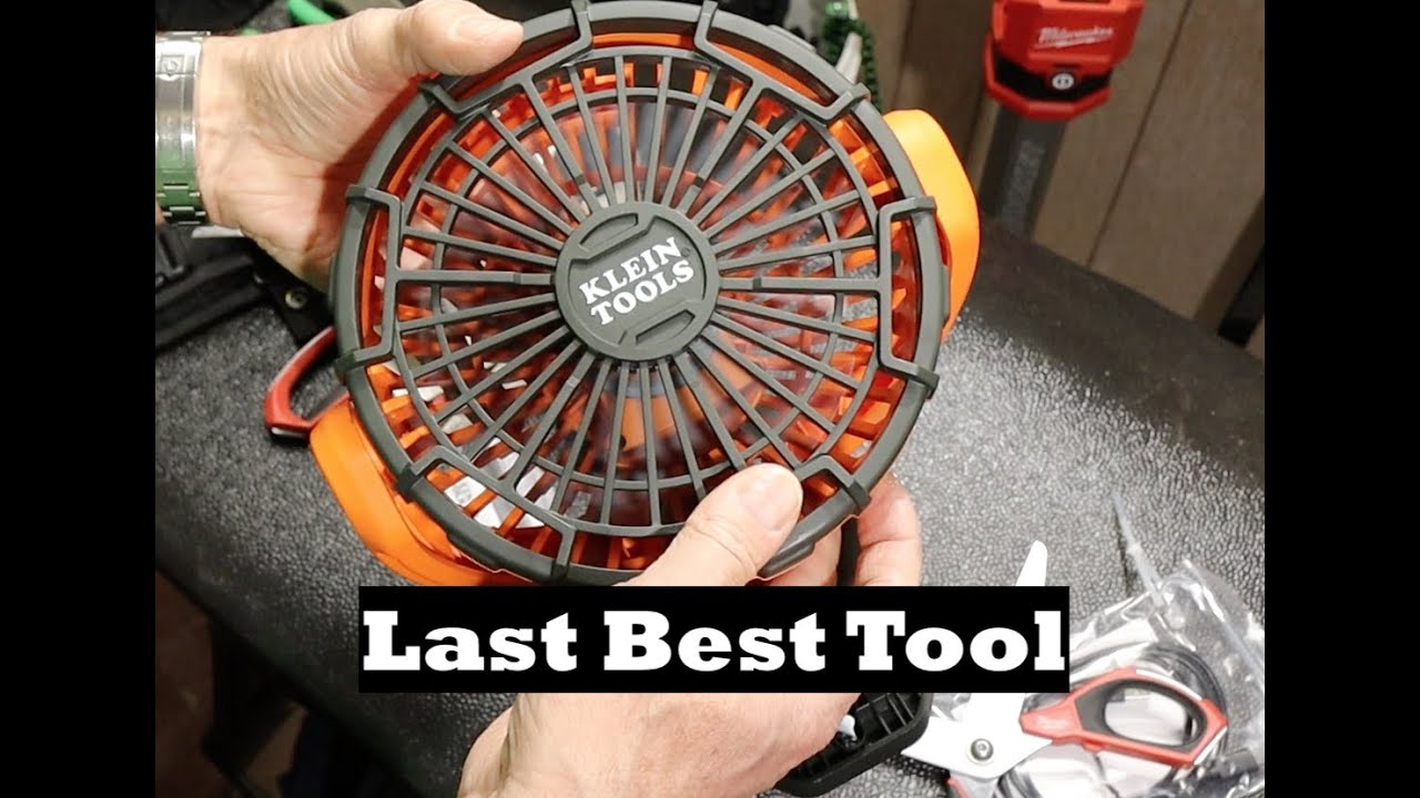 Kool Klein Tools Unboxing at Last Best Tool: Rechargeable Fan and Light