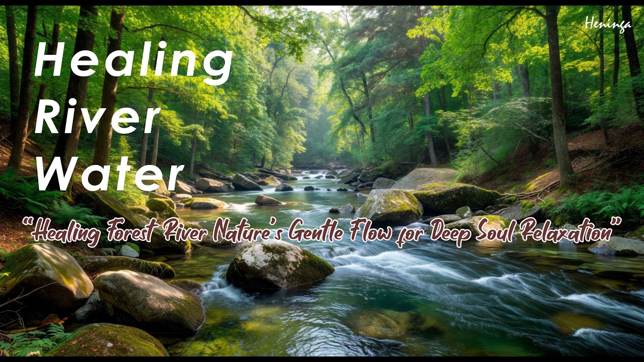 “Healing Forest River 🌿 Nature’s Gentle Flow for Deep Soul Relaxation”