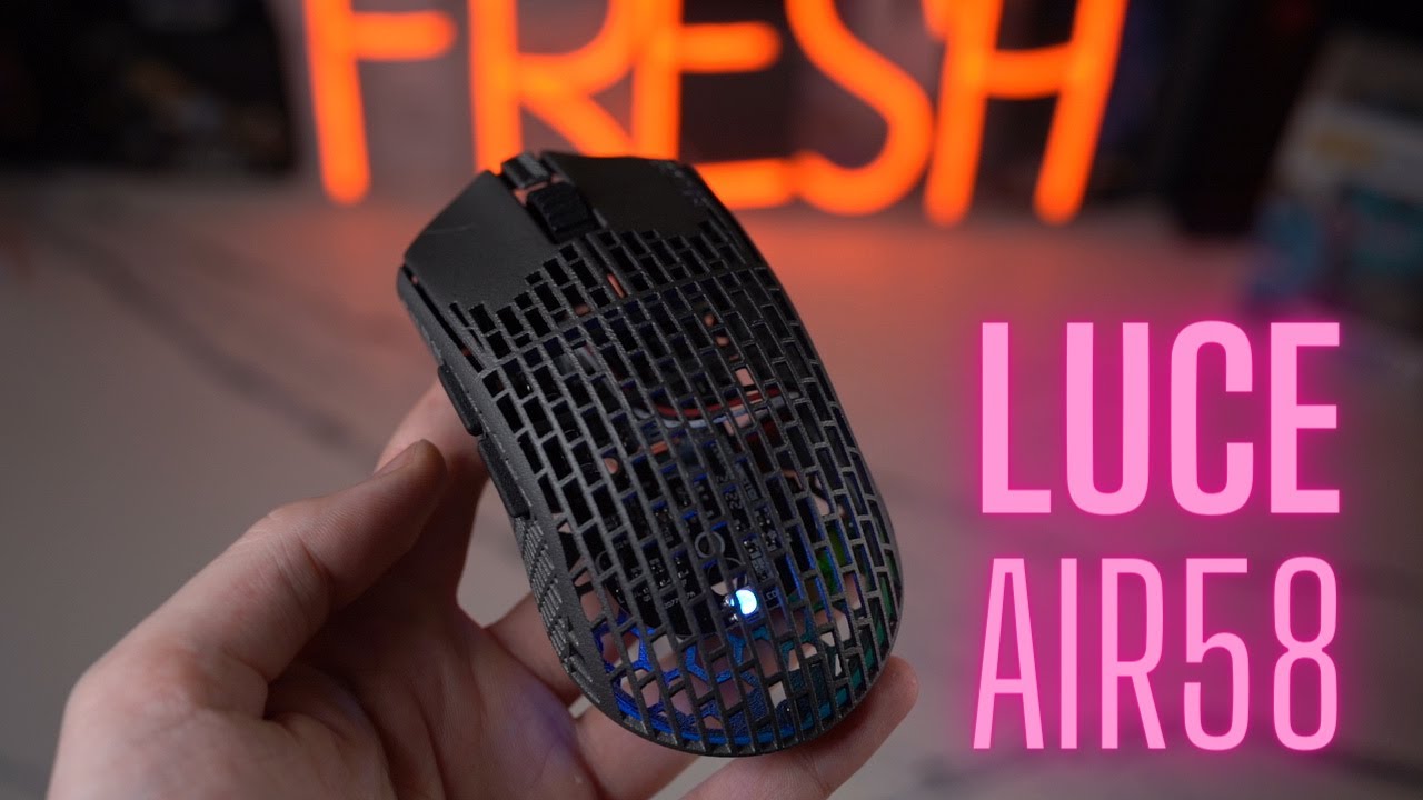 3D Finalmouse Air58 Wireless &mdash; обзор Luceout FinalShape