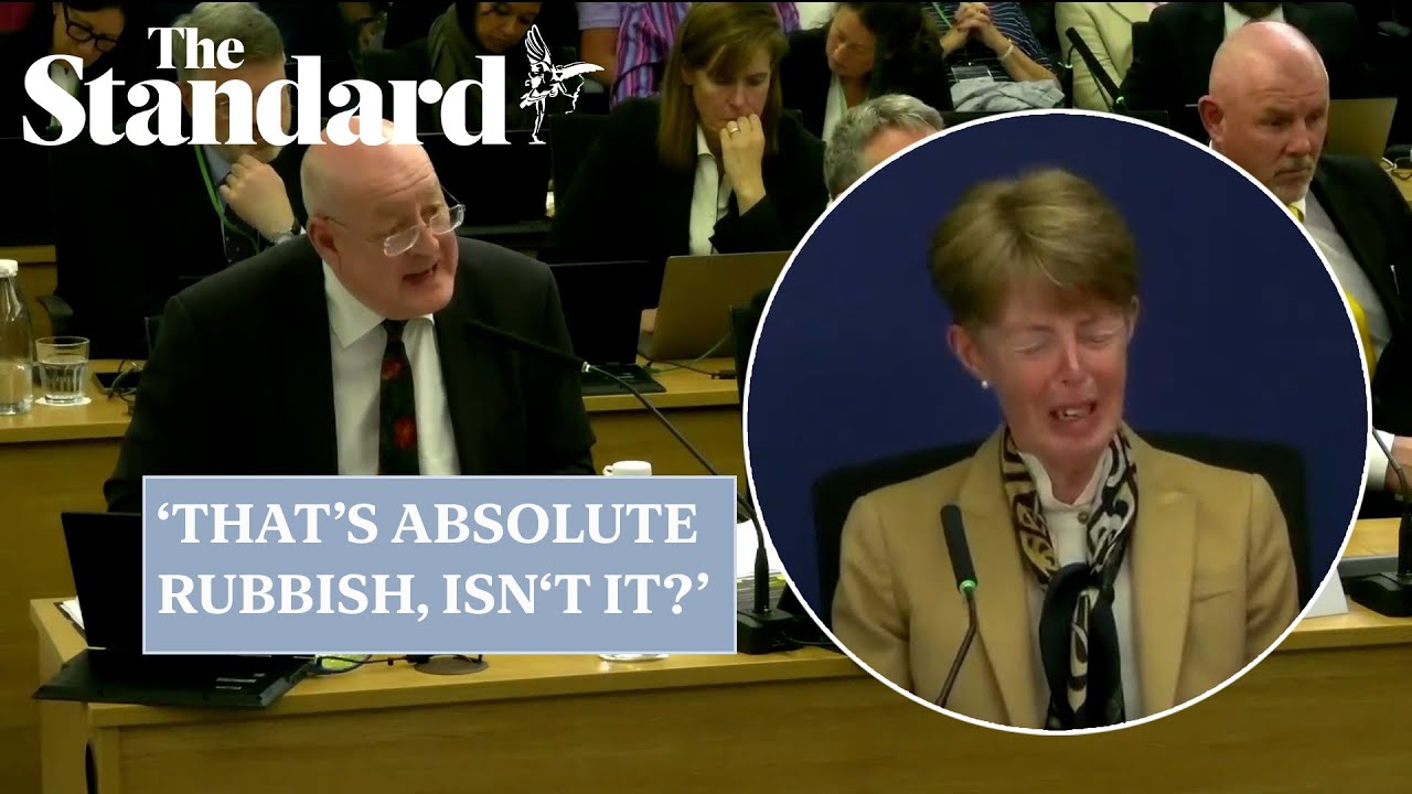 Post Office Inquiry: Paula Vennells breaks down as she's accused of talking 'absolute rubbish'