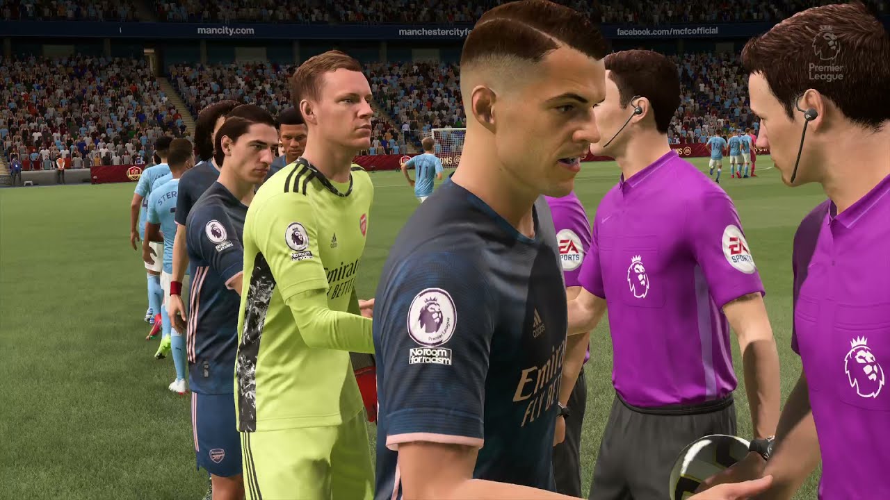 FIFA 21 - Manchester City X Arsenal Premier League PS4 PRO