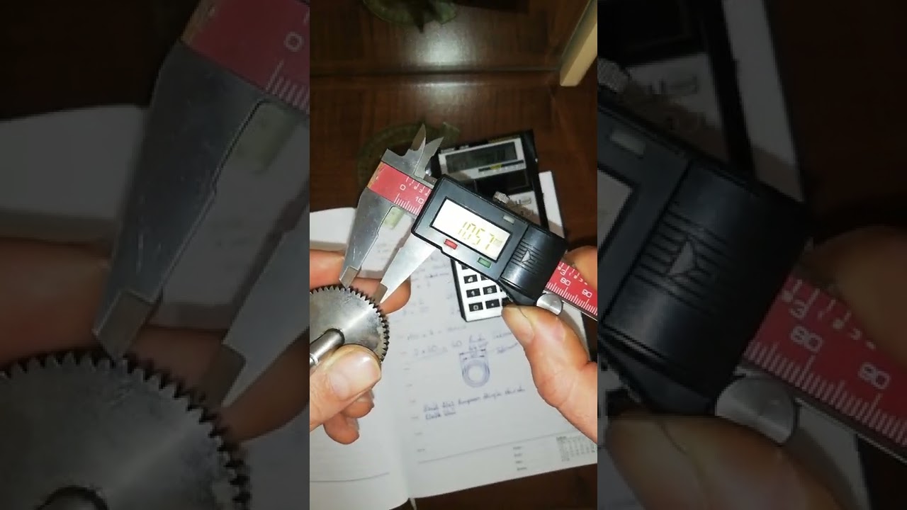 silindirik düz dişli hesabı (Gear calculator)