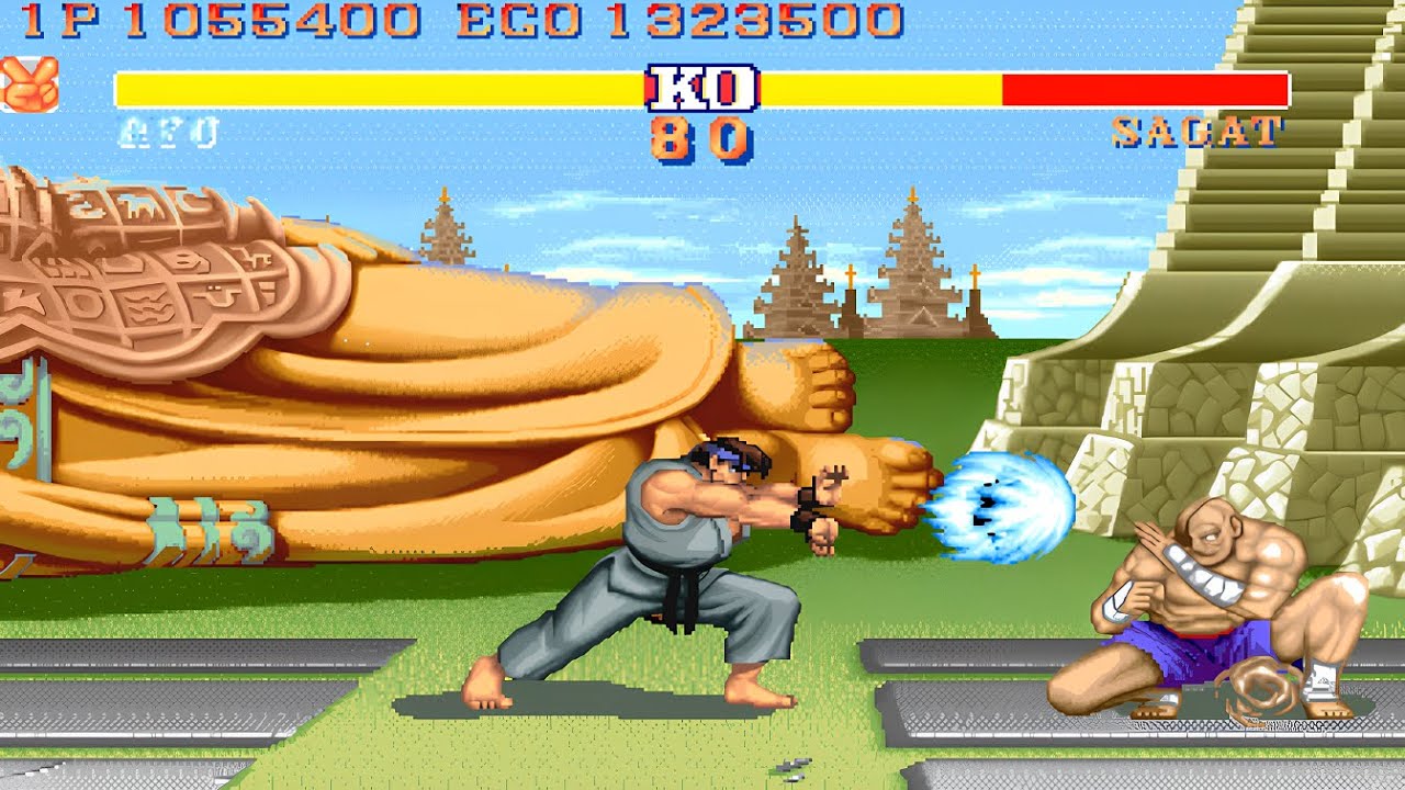 RYU Longplay: Street Fighter II: CE (Аркадный автомат / 1992)