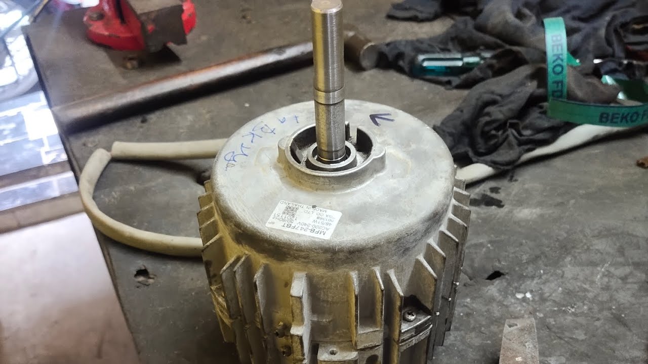 AC fan motor single Speed Motor ke connection o general outdor motor 