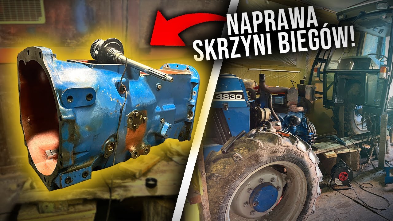 ⚠️Naprawa skrzyni biegów i likwidacja Dual Power w Fordzie 4830!🤯