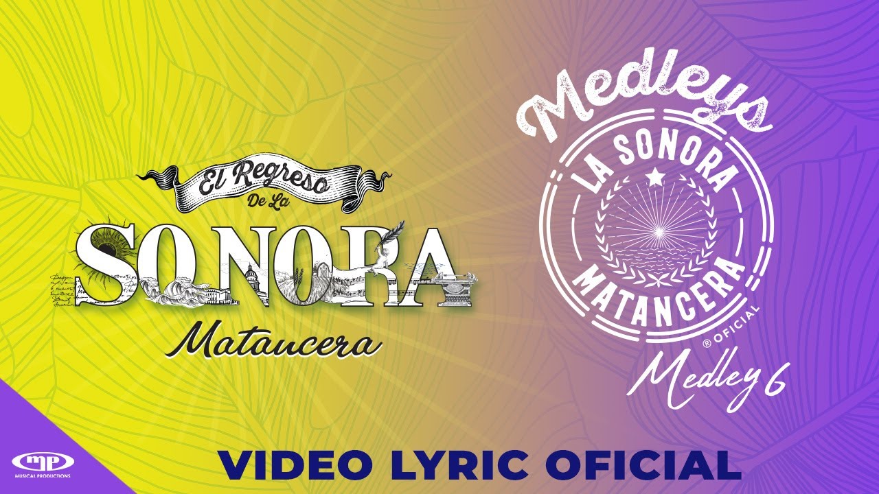 La Sonora Matancera 🪘 MEDLEY 6 (Video Lyric) 🎺