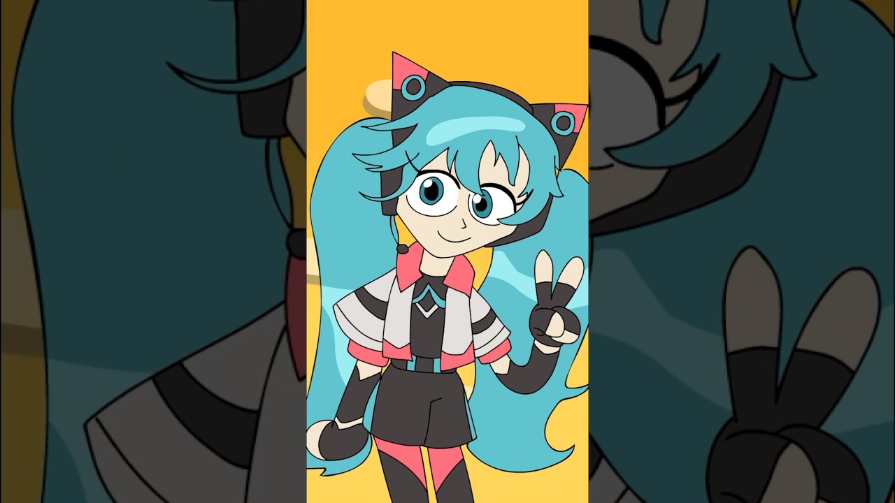 Hastune Miku | Sonic Racing: CrossWorlds | Sonic #shorts #sonic #animation