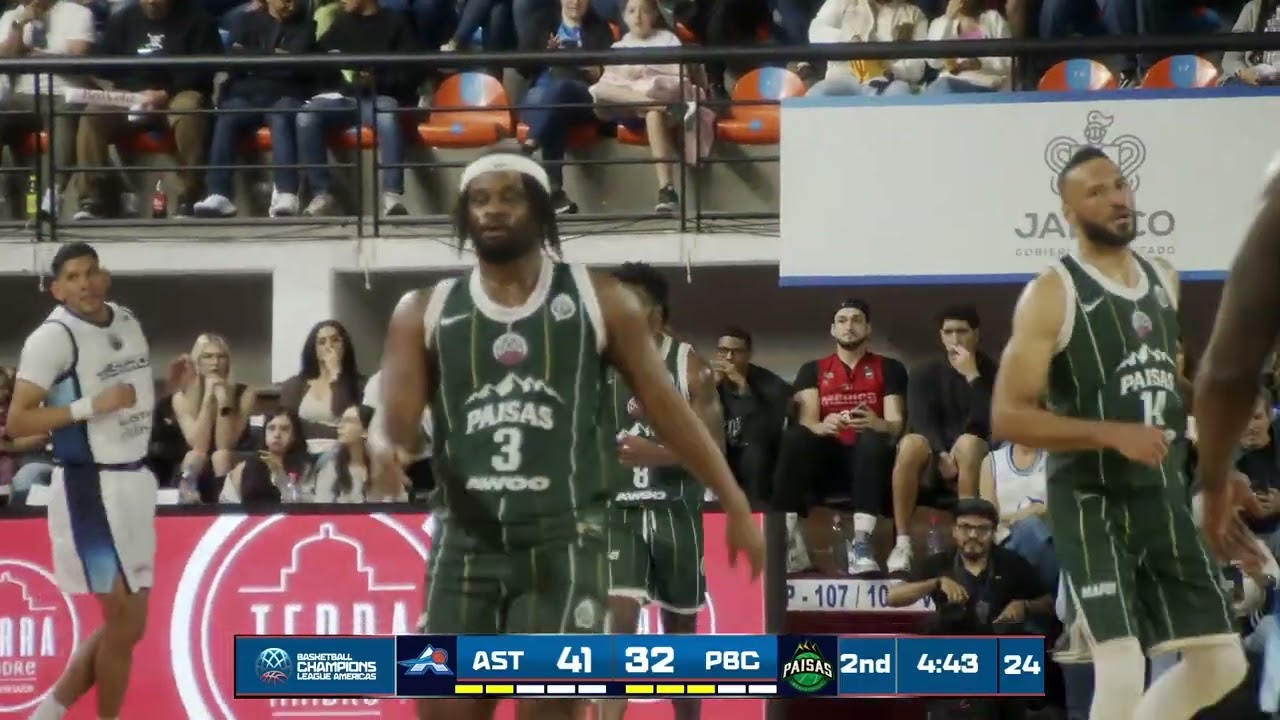 Astros de Jalisco vs. Paisas Basketball - Game Highlights