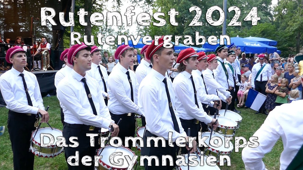 Rutenfest 2024 - Rutenvergraben - Das Trommlerkorps der Gymnasien - Troko
