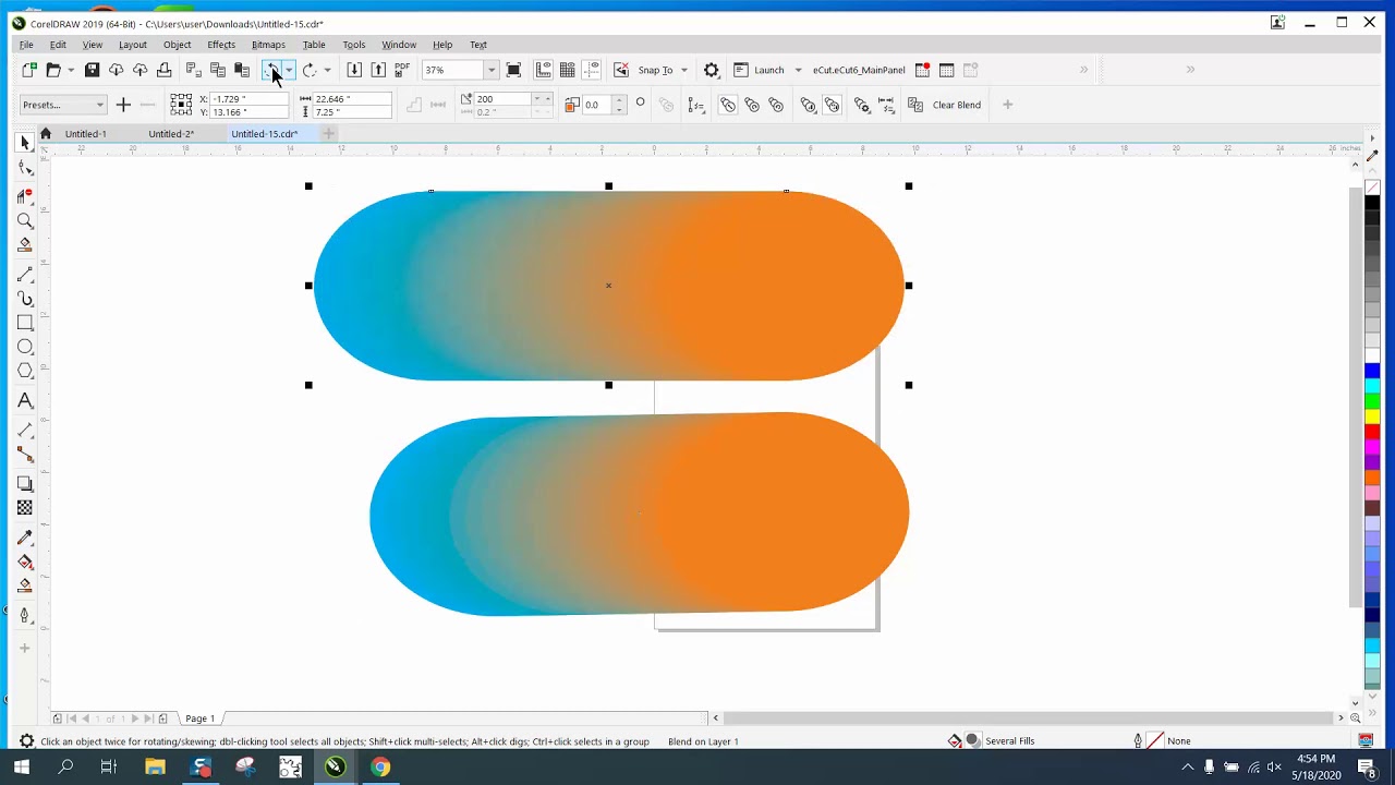 Советы и рекомендации по Corel Draw: смешивайте цвета без лишних шагов