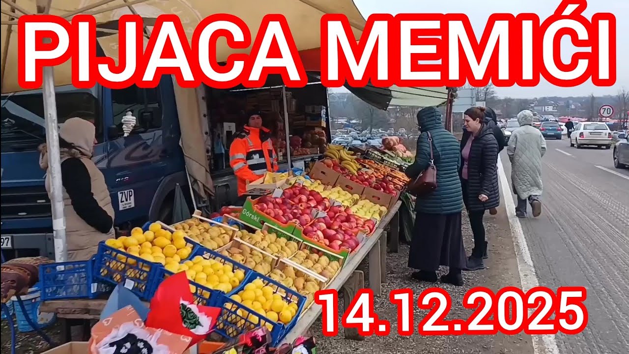 PIJACA U MEMIĆIMA, Unatoč  prohladnom vremenu pijaca vrvi od naroda,vesela raja uvijek pozitivna,