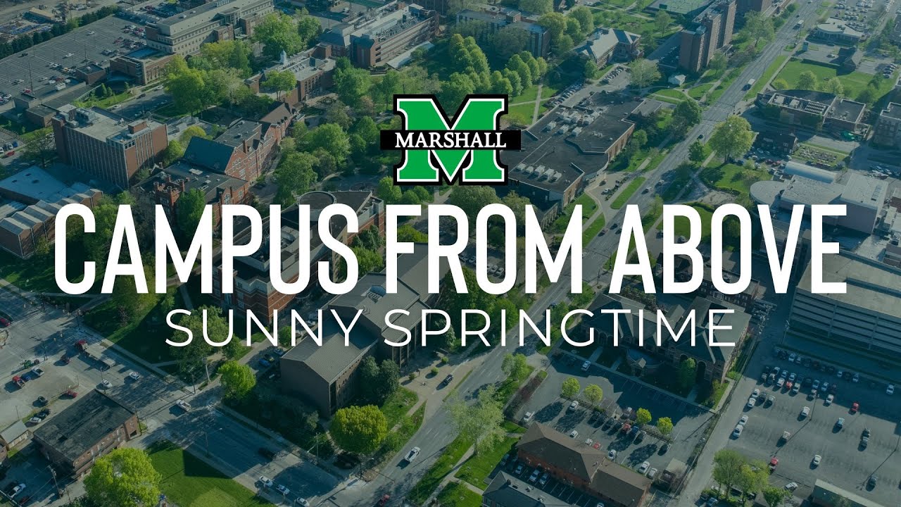 Sunny Springtime | Campus From Above