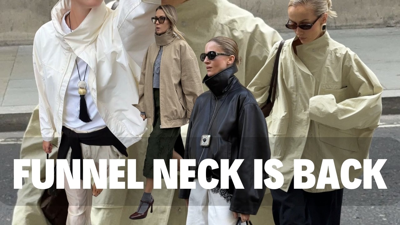 Spring Funnel Neck Styling That Feels Effortless