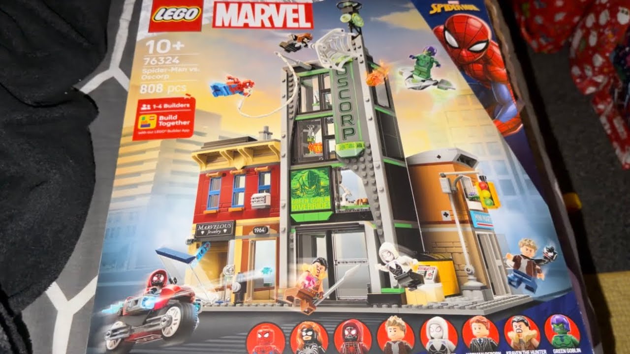 Lego Marvel Spiderman  vs Oscorp 76324 pt 3 of 3