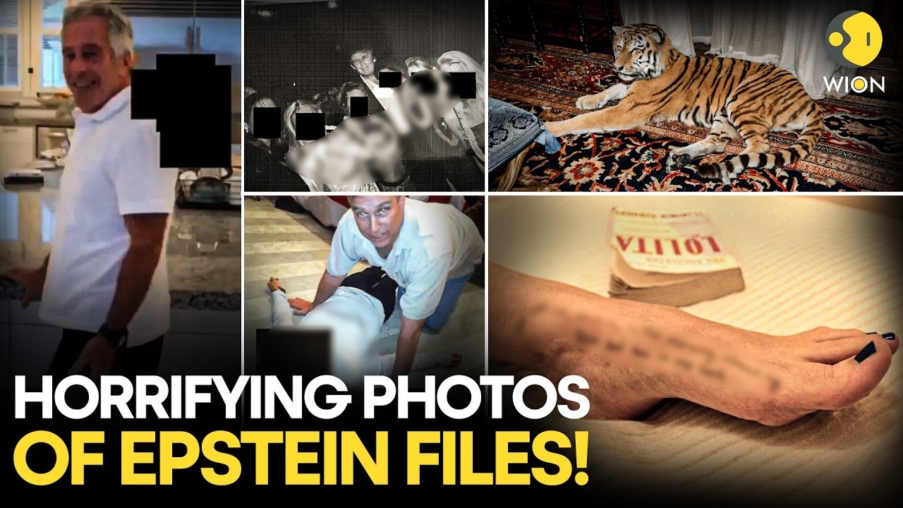 Epstein Files LIVE: Terrifying New Photos Surface From Jeffrey Epstein Private Island | WION Live