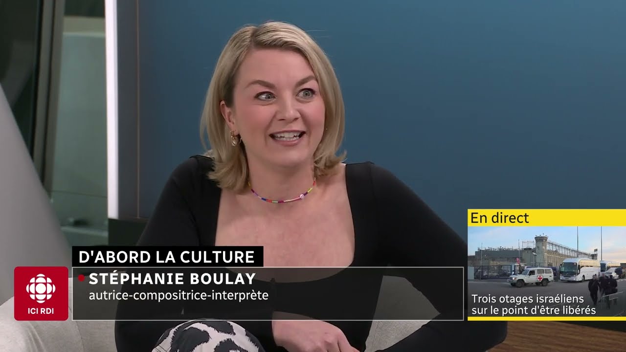 « Est-ce que quelqu'un me voit? », entrevue avec Stéphanie Boulay | D'abord l'info