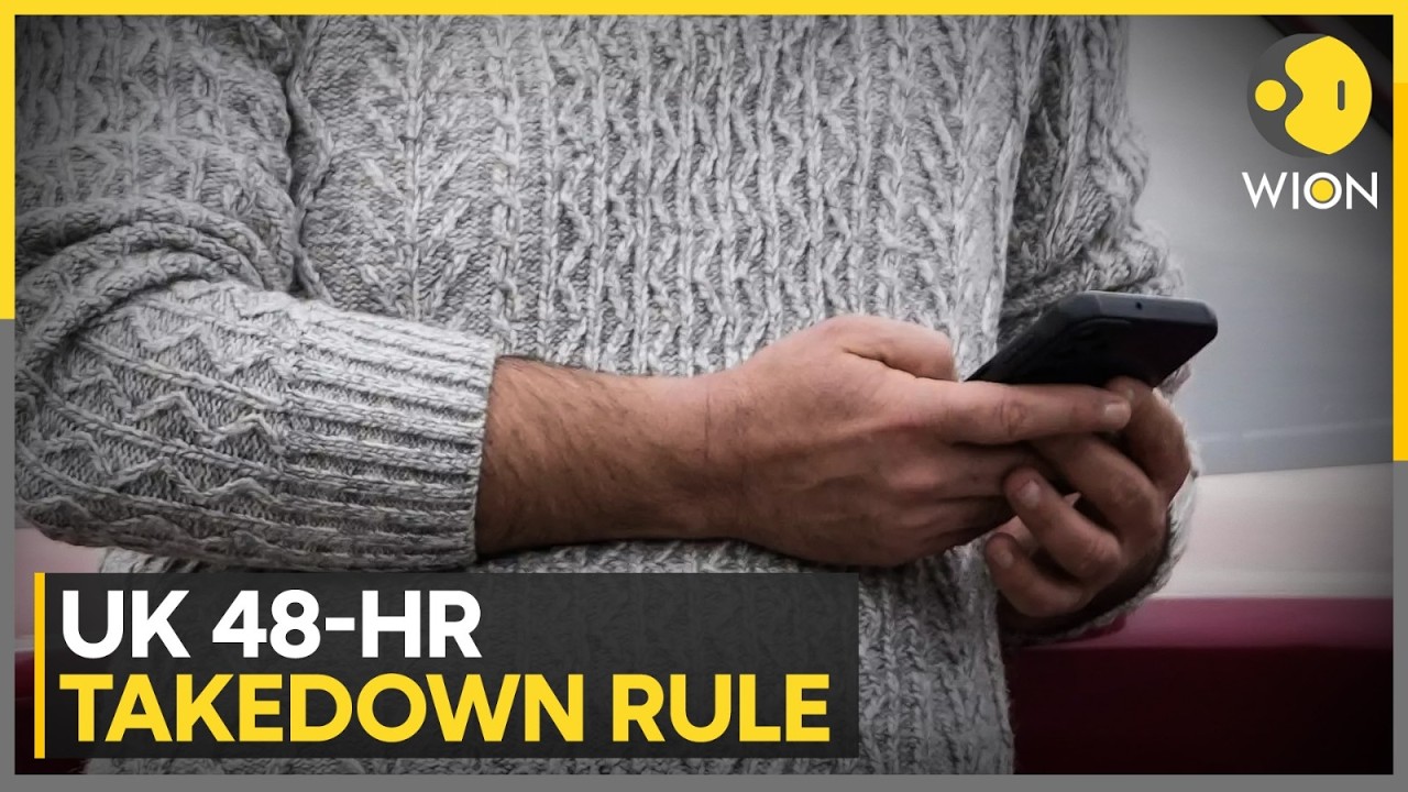 UK Tech Firms Must Remove Nonconsensual Images Within 48 Hours Or Face 10% Revenue Fines | WION