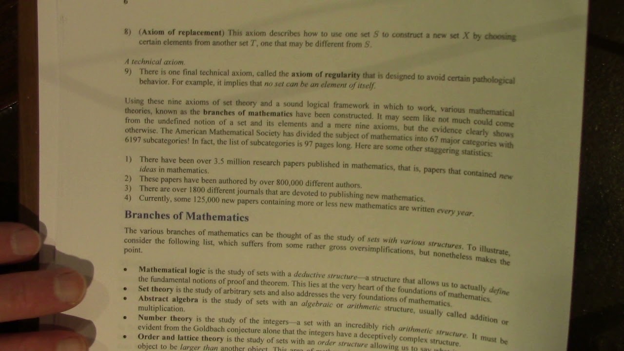 Transition to Advanced Math: 02 Introduction II 39 min