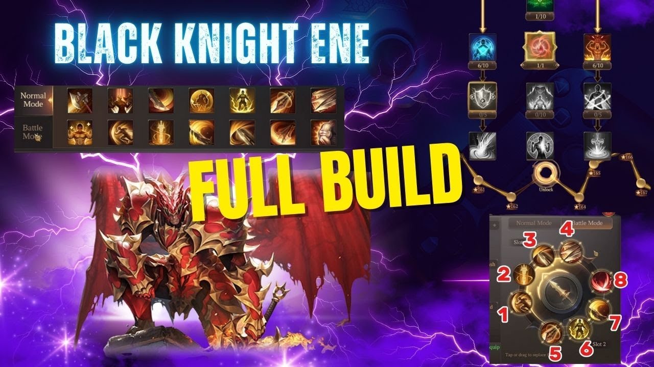 MU Dark Epoch Knight ENE BUILD 🔵 | BK ENE BUILD | DK ENE BUILD